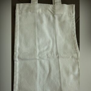 Gucci white cotton tote